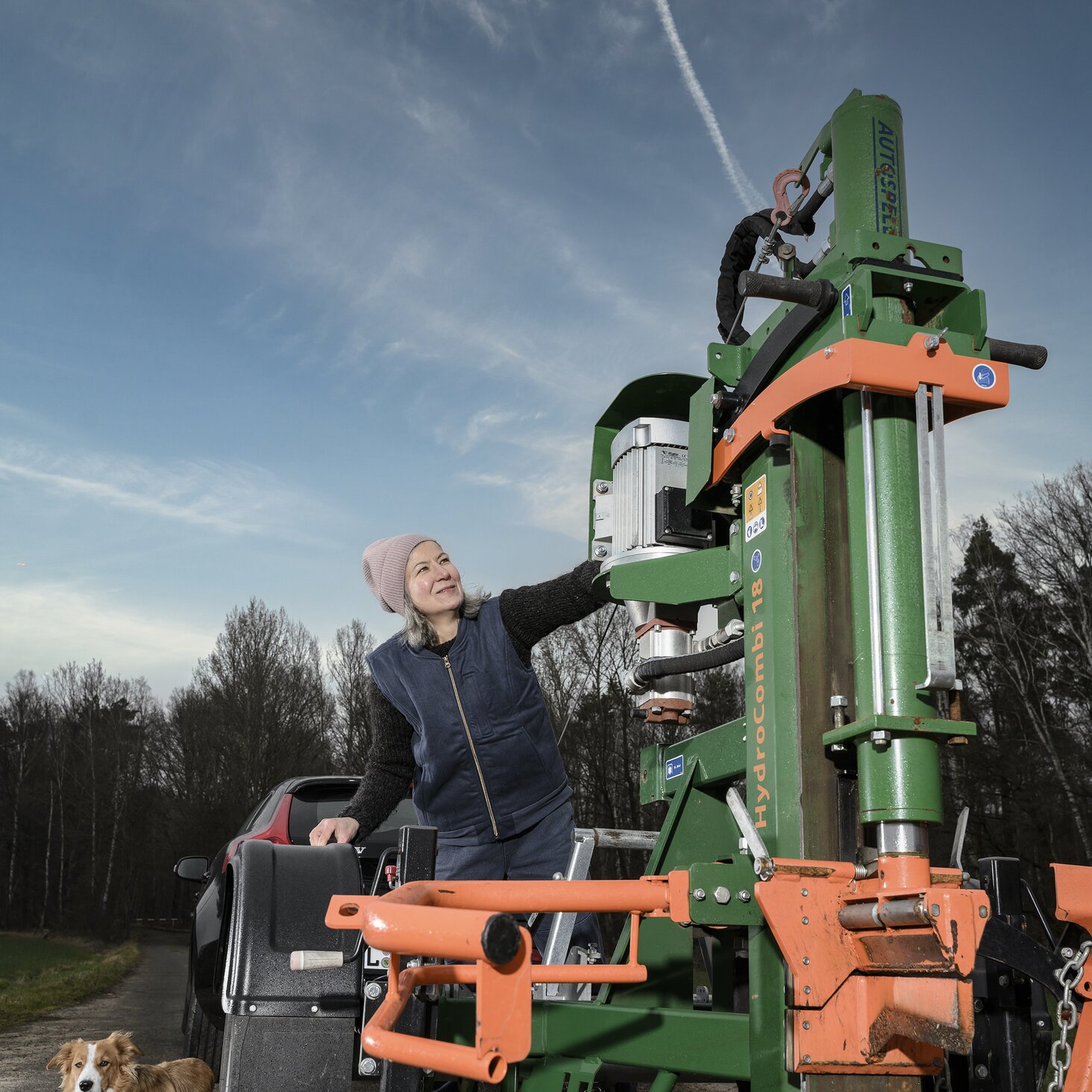 Fendre et scier du bois de chauffage - Machines à bois de chauffage | POSCH