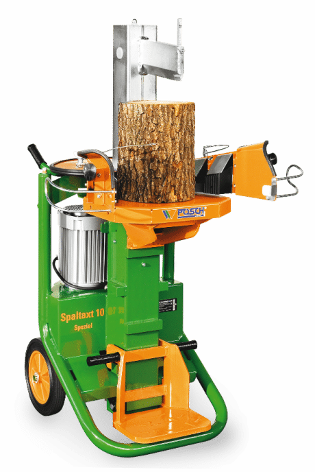 Holzspalter Kurzholzspalter Stehend Spaltaxt Spaltkraft 8 Tonnen, E-Motor, komfortabel Holzspalten mit Holzhaltespitze