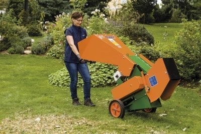 Gartenhäcksler Kompost Handfahrwerk