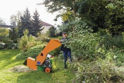 Gartenhäcksler Kompost großer Garten