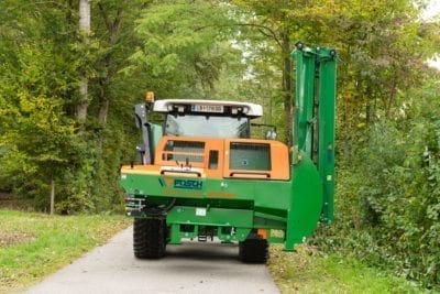 Posch Sägespalter, Sägespaltautomat SpaltFix S-375 Transport über Dreipunktaufhängung