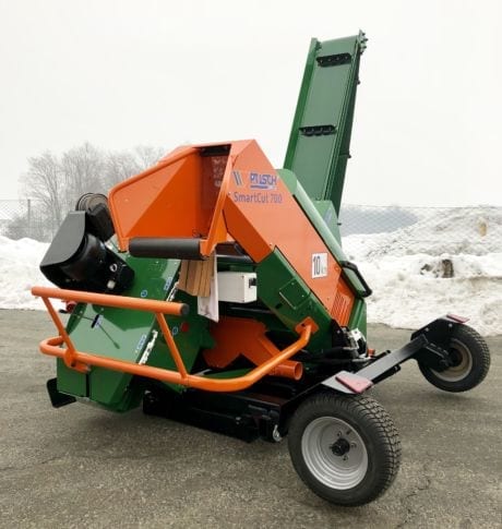 Arbeitsstellung Sägeautomat, Smartcut, Posch