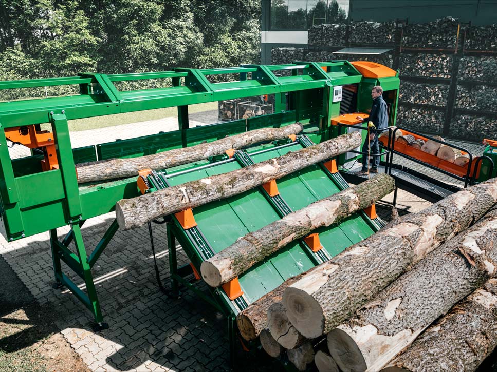 Auto on sale log splitter