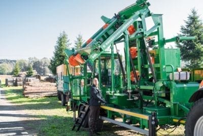 Stammlänge, Sägespalter, Querförder, Längsförderer, POSCH Leibnitz